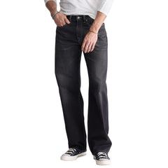 Buffalo David Bitton Mens Loose Fit Matt Black